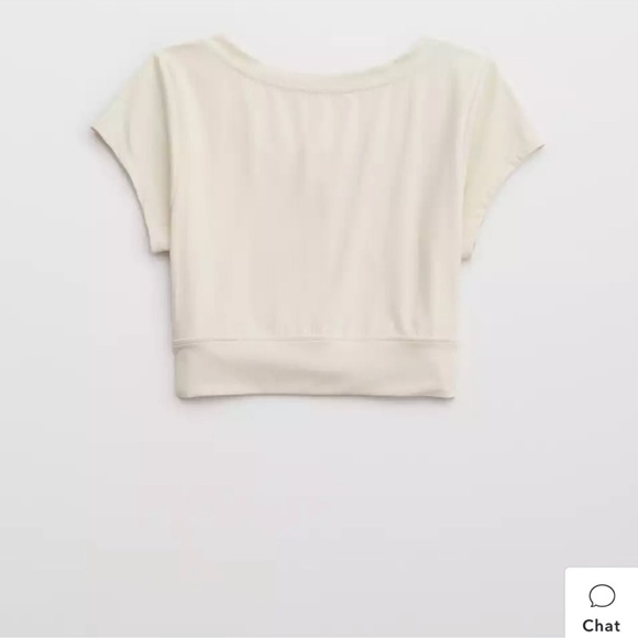 Aerie button down crop top - Picture 2 of 5